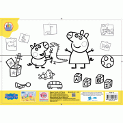 จิ๊กซอว์ Peppa Pig 40 ชิ้น ลายเป๊ปป้ากับจอร์จ